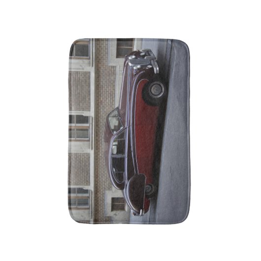 Red Jaguar Mark IX Badmat (Voorkant Verticaal)