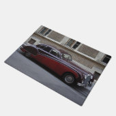 Red Jaguar Mark IX Deurmat (Schuin)