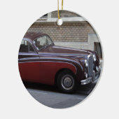 Red Jaguar Mark IX Keramisch Ornament (Links)
