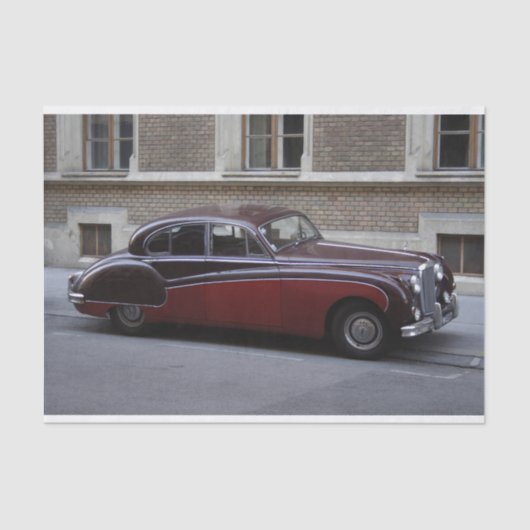 Red Jaguar Mark IX Tissuepapier (Voorkant)