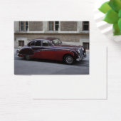 Red Jaguar Mark IX Visitekaartje (Bureau)