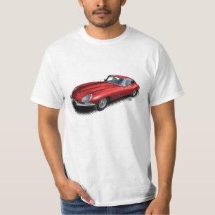 Red Jaguar XKE Sportauto T-Shirt