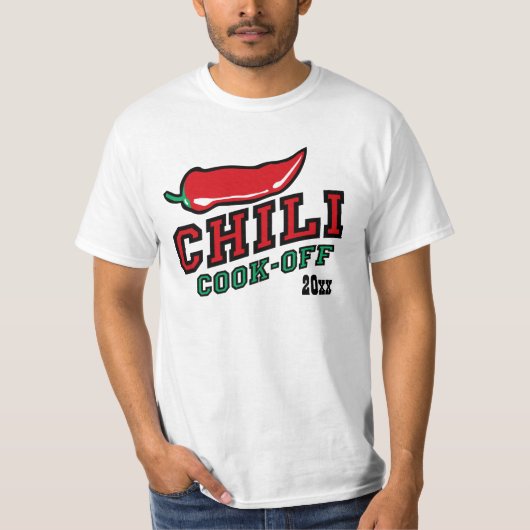Red Jalapeno Chili zet de wedstrijd uit T-shirt (Voorkant)