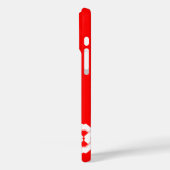 Red Japans gelukki Coat Festival Case-Mate iPhone Case (Achterkant / Links)