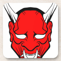 Red Japans Hannya Mask