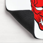 Red Japans Hannya Mask Muismat (Hoek)