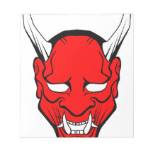Red Japans Hannya Mask