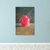 Red Jar 1996 Canvas Afdruk (Insitu (Houten vloer))