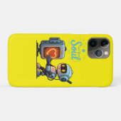 Red je ziel Schattige robot houdt van hart – Futur Case-Mate iPhone Case (Achterkant (horizontaal))