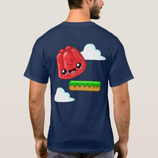 Red Jelly Happy Crest With Back Print - Happy Jump T-shirt