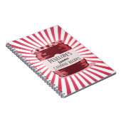 Red Jelly jar je beroemde blikvangers Notitieboek (Rechterzijde)