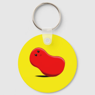 Red Jellybean Sleutelhanger