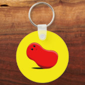 Red Jellybean Sleutelhanger (Voorkant)