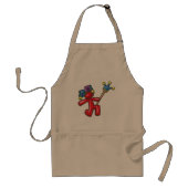 Red Jester Apron Standaard Schort (Voorkant)