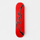 Red Jesus Skateboard (Voorkant)