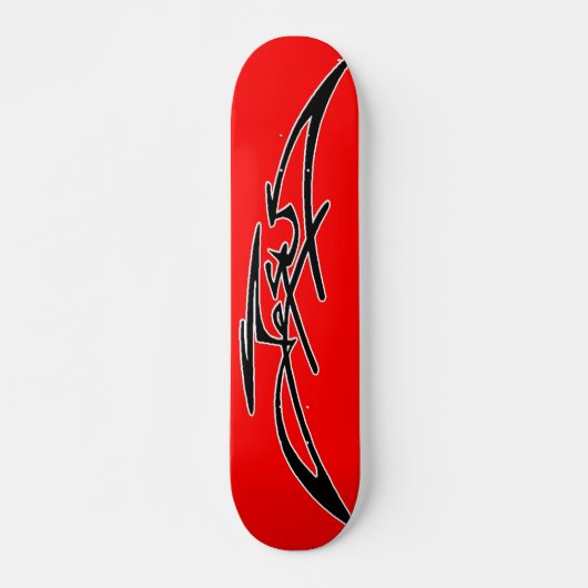 Red Jesus Skateboard (Voorkant)