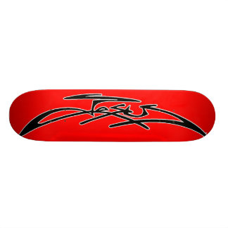 Red Jesus Skateboard