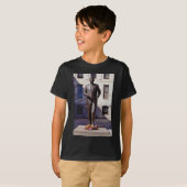 Red John F. Kennedy standbloemen T-shirt (Voorkant volledig)