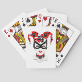 Red Joker Head Pokerkaarten (Achterkant)
