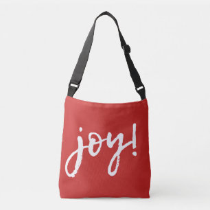 Red Joy Crossbody Bag Large Crossbody Tas