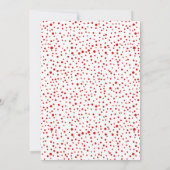 Red Joy met kerstfoto's met bessen Kaart (Achterkant)