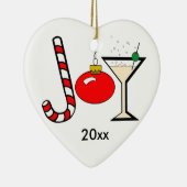 Red Joy of Kerstmis Keepomwille Ornament (Rechts)