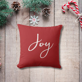 Red Joy Pillow Kussen