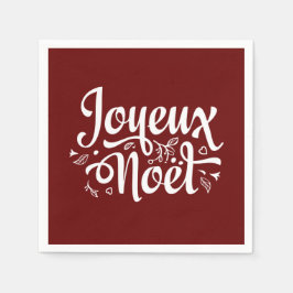 Red Joyeux Noel Servet