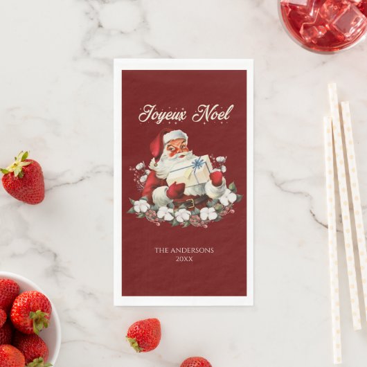 Red Joyeux Noel Servet (Insitu)