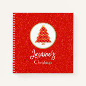Red Joyoux Noel Spiral Notitieboek (Voorkant)