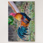 Red junglefowl legpuzzel (Verticaal)