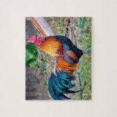 Red junglefowl legpuzzel (Verticaal)