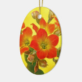 Red Kalanchoe - Succulent Sunshine Keramisch Ornament (Links)