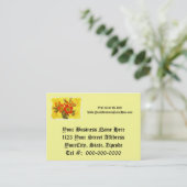 Red Kalanchoe - Succulent Sunshine Visitekaartje (Staand voorkant)