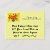 Red Kalanchoe - Succulent Sunshine Visitekaartje (Voorkant)