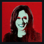 Red Kamala Harris Pop Art Perfect Poster<br><div class="desc">Politieke Pop Art Gear en Politieke Gifts van PolitiClothes.com & PolitiCardz.com Vind de meest unieke verkiezingen en politieke cadeaus, waaronder: politieke T-shirts, politieke Bumperstickers, politieke Buttonnen, politieke Posters, politieke spelden, politieke Kaarten, politieke Mokken, politieke Posters, politieke handtekeningen en nog veel meer! Politieke kunst en kunst: http://www.PolitiClothes.com Politieke Kaarten en geschenken:...</div>