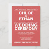 Red Keep Calm en marry op huwelijksuitnodigingen Kaart (Achterkant)