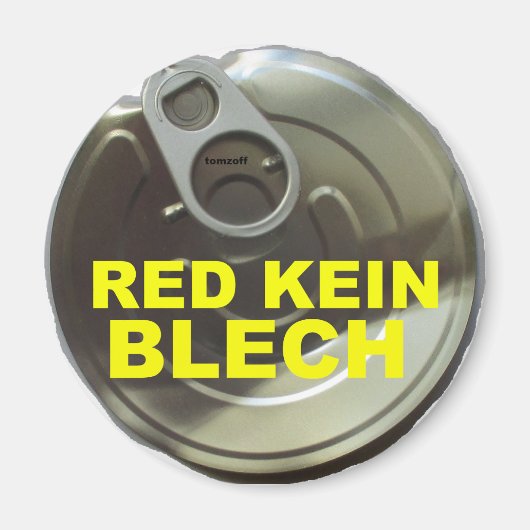 RED KEIN BLECH - MAGNEET (Voorkant)