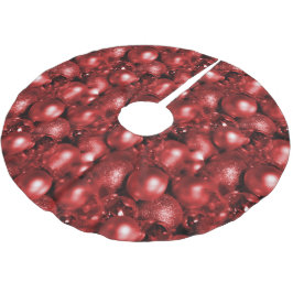 Red kerst Baubles Kerstboom Rok