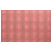 Red kerst Baubles Stof (Yard (91,4 cm))