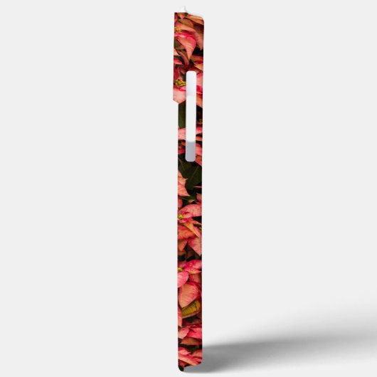 Red kerst Poinsettia Case-Mate iPhone Case (Achterkant / Links)