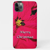 Red kerst Poinsettia Case-Mate iPhone Case (Achterkant)
