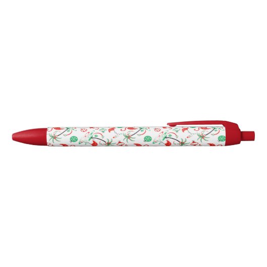 Red Kerstmis Flamingo Multi pen (Bovenkant)