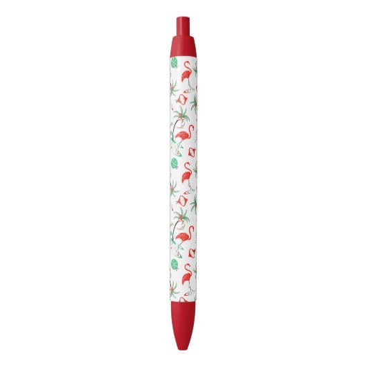 Red Kerstmis Flamingo Multi pen (Voorkant Verticaal)