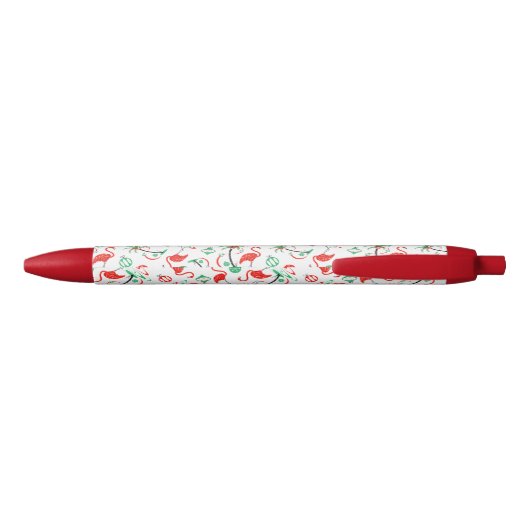 Red Kerstmis Flamingo Multi pen (Achterkant)