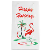 Red Kerstmis Prettige feestdagen klein Klein Cadeauzakje (Voorkant)