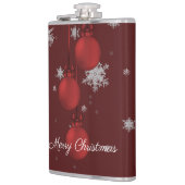 Red Kerstsierents Holiday Flask Heupfles (Links)