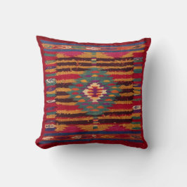 Red Kilim Kussens USA: Authenticiteit geleverd aan