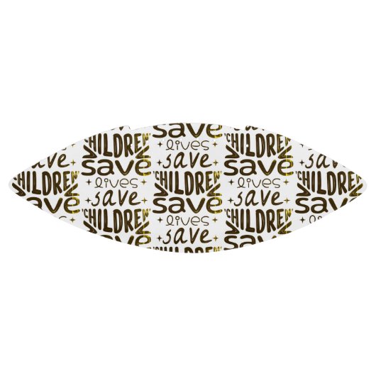 Red kinderen, red levens american football (Paneel)