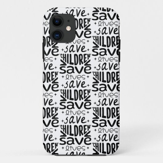 Red kinderen, red levens Case-Mate iPhone case (Achterkant)